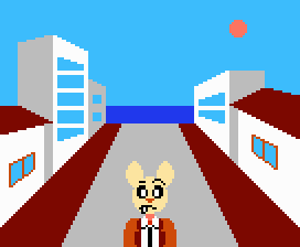 Roo standing in Hanakuma